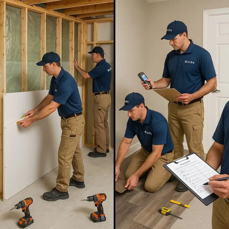 Repairs and Reconstruction process in Plymouth, CT