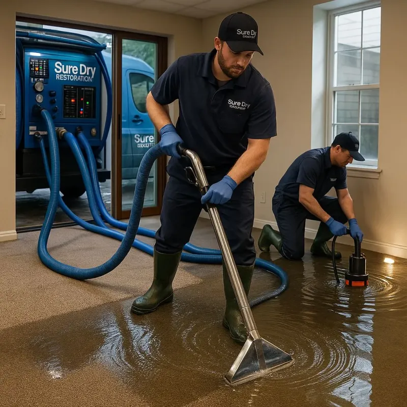 Water Extraction and Removal process in Plymouth, CT